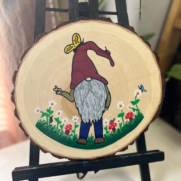 Raw edge wood painting - Picture 1 of 1